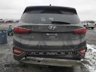 2020 Hyundai Santa Fe Limited with VIN 5NMS5CAA8LH213883, listed as a Copart auction lot 88423355 with 55,410 mi miles and Salvage Title. Bid and sale history available at carsss.com. Image 6.