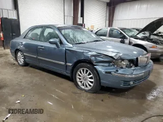 2004 Hyundai XG with VIN KMHFU45E74A324679, listed as a Copart auction lot 83093634 with 120,130 mi miles and Salvage Title. Bid and sale history available at carsss.com. Image 4.