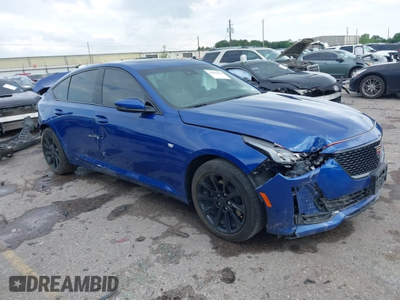 2023 Cadillac CT5 Luxury with VIN 1G6DW5RK2P0113186, listed as a IAAI auction lot 42099816 with 37,530 mi miles and . Bid and sale history available at DreamBid. Image 1.