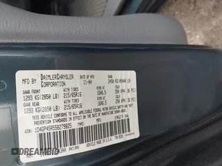 2005 Dodge Caravan SXT with VIN 1D4GP45R55B279825, listed as a IAAI auction lot 42532684 with 157,167 mi miles and . Bid and sale history available at DreamBid. Image 9.