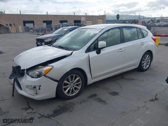 2014 Subaru Impreza Wagon 2.0i Premium with VIN JF1GPAC68E8289014, listed as a IAAI auction lot 41899182 with 107,088 mi miles. Bid and sale history available at carsss.com. Image 20.