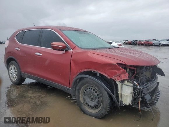 2015 Nissan Rogue S with VIN KNMAT2MT0FP573878, listed as a Copart auction lot 49461925 with 119,607 mi miles and Salvage Title. Bid and sale history available at DreamBid. Image 4.