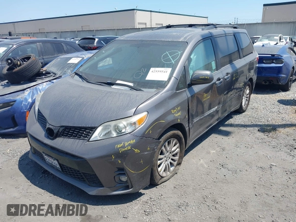 2015 Toyota Sienna XLE with VIN 5TDYK3DC2FS686969, listed as a IAAI auction lot 42559541 with 103,190 mi miles and . Bid and sale history available at DreamBid. Image 21.