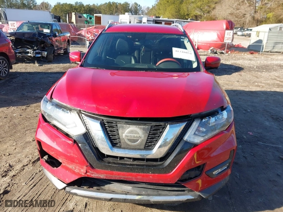 2017 Nissan Rogue S with VIN JN8AT2MT5HW402122, listed as a IAAI auction lot 41348054 with 129,876 mi miles. Bid and sale history available at carsss.com. Image 12.