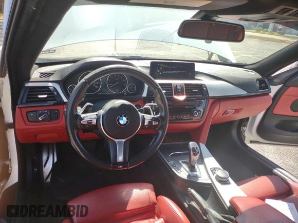 2016 BMW 4 Series 428i xDrive with VIN WBA3N9C58GK249703, listed as a Copart auction lot 53071765 with 83,881 mi miles and Clean title. Bid and sale history available at DreamBid. Image 9.