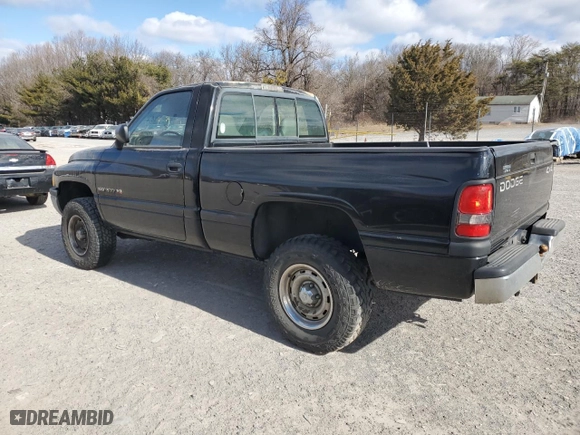 1996 Dodge Ram 1500 with VIN 1B7HF16Z3TS706644, listed as a Copart auction lot 45739775 with 128,104 mi miles and Salvage Title. Bid and sale history available at carsss.com. Image 2.