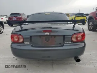 2001 Mazda MX-5 Miata with VIN JM1NB353210210976, listed as a Copart auction lot 59653695 with 152,250 mi miles and Salvage title. Bid and sale history available at DreamBid. Image 6.