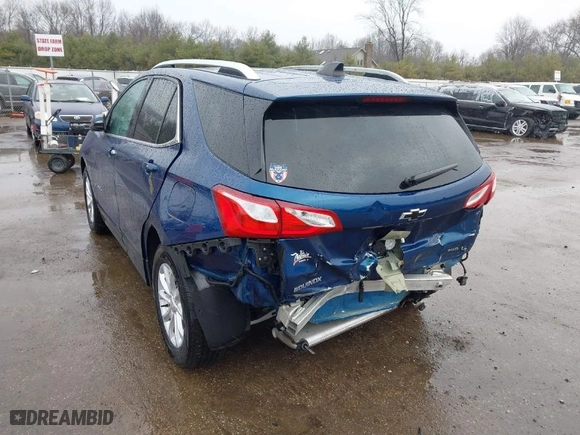 2019 Chevrolet Equinox LT with VIN 3GNAXUEV3KL359416, listed as a IAAI auction lot 41833545 with 59,163 mi miles. Bid and sale history available at carsss.com. Image 3.