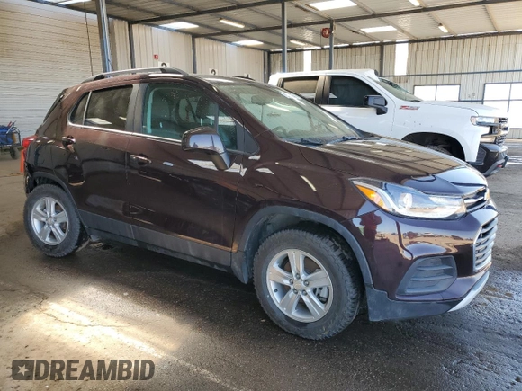 2022 Chevrolet Trax LT with VIN KL7CJPSM6NB541419, listed as a Copart auction lot 54697015 with 21,284 mi miles and Clean Title. Bid and sale history available at carsss.com. Image 4.