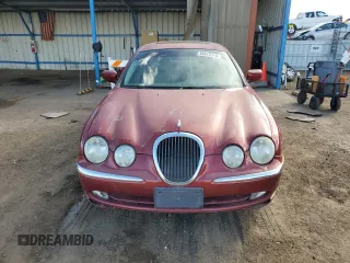 2000 Jaguar S-Type V8 with VIN SAJDA01D6YGL58384, listed as a Copart auction lot 46872315 with 105,274 mi miles and Salvage Title. Bid and sale history available at DreamBid. Image 5.