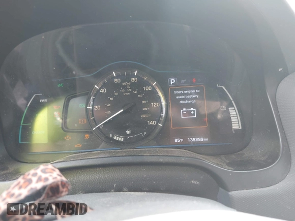 2019 Hyundai Ioniq Blue with VIN KMHC65LC5KU174538, listed as a IAAI auction lot 42379960 with 135,299 mi miles and . Bid and sale history available at DreamBid. Image 7.
