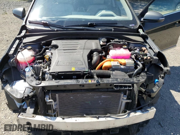 2020 Hyundai Ioniq SE with VIN KMHC75LC4LU242780, listed as a Copart auction lot 65294095 with 71,092 mi miles and Salvage title. Bid and sale history available at DreamBid. Image 12.