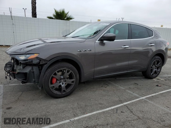2018 Maserati Levante with VIN ZN661XUA7JX270207, listed as a Copart auction lot 55647243 with 21,557 mi miles. Bid and sale history available at carsss.com. Image 1.