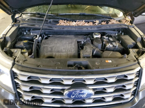 2017 Ford Explorer XLT with VIN 1FM5K8D87HGD43711, listed as a Copart auction lot 43441275 with 199,021 mi miles and Salvage Title. Bid and sale history available at carsss.com. Image 12.
