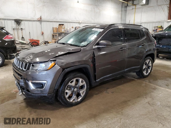 2021 Jeep Compass Limited with VIN 3C4NJCCB2MT526320, listed as a Copart auction lot 84969884 with 75,789 mi miles and Clean Title. Bid and sale history available at carsss.com. Image 1.