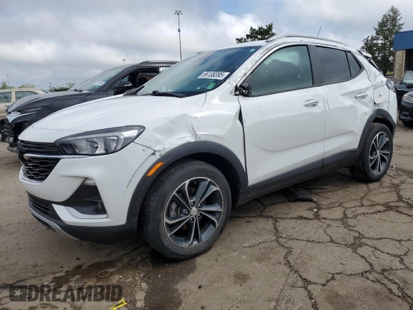 2021 Buick Encore GX Select z VIN KL4MMDSL4MB113927, wystawiony jako Copart lot #56138395 z przebiegiem 39 208 mil mil oraz Nie do naprawy • Non repairable. Historia ofert i sprzedaży dostępna na DreamBid. Obrazek 1.