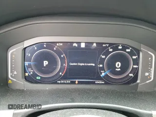 2021 Volkswagen Atlas SEL Premium with VIN 1V2TR2CA6MC513100, listed as a Copart auction lot 52947725 with 65,450 mi miles and Salvage title. Bid and sale history available at DreamBid. Image 9.