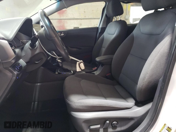 2021 Hyundai Ioniq SE with VIN KMHC75LCXMU257091, listed as a Copart auction lot 49177495 with 118,758 mi miles and Salvage Title. Bid and sale history available at DreamBid. Image 7.