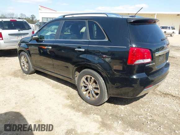 2011 Kia Sorento SX with VIN 5XYKW4A21BG160335, listed as a IAAI auction lot 41844704 with 242,375 mi miles. Bid and sale history available at carsss.com. Image 3.