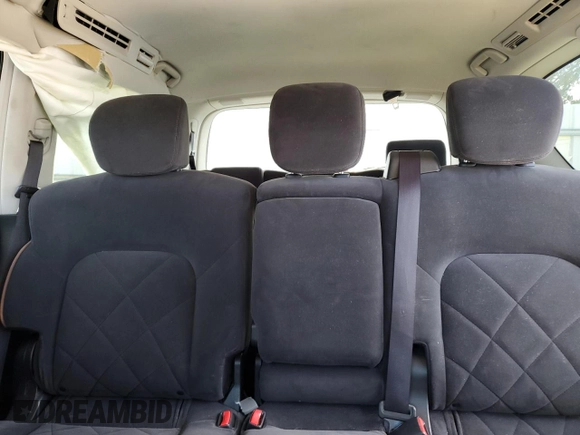 2017 Nissan Armada SV with VIN JN8AY2NC0H9503180, listed as a Copart auction lot 52064385 with Not Provided miles and Salvage Title. Bid and sale history available at DreamBid. Image 10.