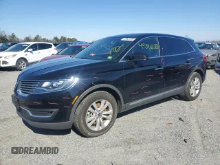 2017 Lincoln MKX Premiere with VIN 2LMPJ6JR4HBL34845, listed as a Copart auction lot 45963755 with 52,646 mi miles and Salvage Title. Bid and sale history available at carsss.com. Image 1.