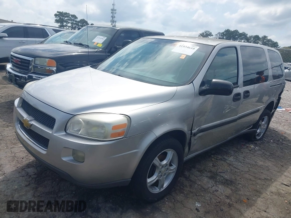 2008 Chevrolet Uplander LS with VIN 1GNDV231X8D115249, listed as a IAAI auction lot 41934610 with 120,569 mi miles. Bid and sale history available at carsss.com. Image 17.