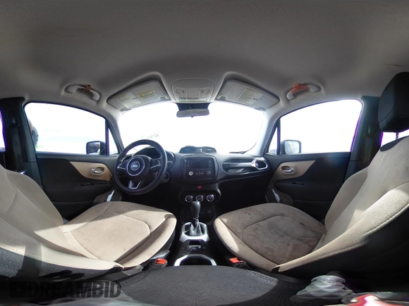 2017 Jeep Renegade Sport with VIN ZACCJAAB1HPF44805, listed as a IAAI auction lot 42797603 with 171,483 mi miles and . Bid and sale history available at DreamBid. Image 18.