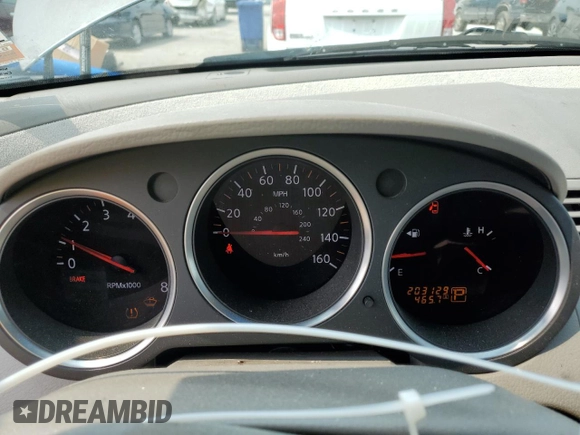 2007 Nissan Maxima SE with VIN 1N4BA41E37C816948, listed as a Copart auction lot 59206625 with 203,129 mi miles and Salvage title. Bid and sale history available at DreamBid. Image 9.
