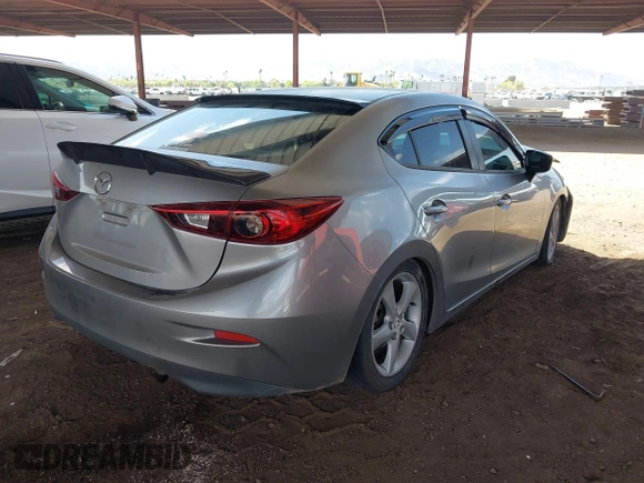 2015 Mazda 3 i SV with VIN JM1BM1T78F1252478, listed as a IAAI auction lot 42062824 with 122,799 mi miles. Bid and sale history available at carsss.com. Image 4.