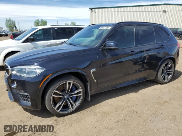 2017 BMW X5 M z VIN 5YMKT6C38H0X20710, wystawiony jako Copart lot #56927285 z przebiegiem 81 524 mil mil oraz Szkoda całkowita • Salvage title. Historia ofert i sprzedaży dostępna na DreamBid. Obrazek 1.