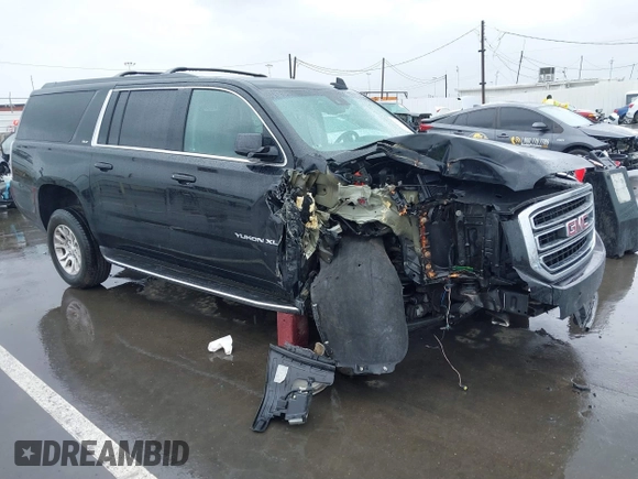 2017 GMC Yukon XL SLT with VIN 1GKS1GKC8HR393859, listed as a IAAI auction lot 41707823 with 79,072 mi miles. Bid and sale history available at carsss.com. Image 1.