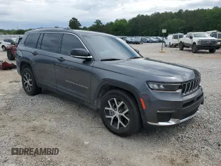 2023 Jeep Grand Cherokee Limited with VIN 1C4RJKBGXP8855861, listed as a Copart auction lot 55967885 with 50,179 mi miles and Salvage title. Bid and sale history available at DreamBid. Image 4.