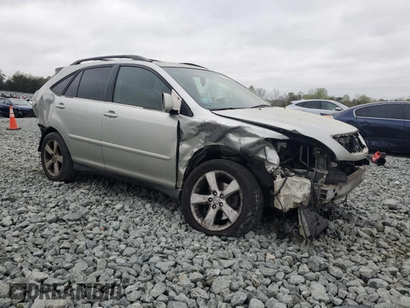 2004 Lexus RX 330 with VIN JTJGA31U640026376, listed as a Copart auction lot 51933005 with 214,362 mi miles and Salvage Title. Bid and sale history available at carsss.com. Image 4.