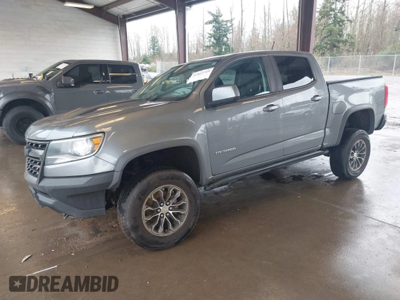2018 Chevrolet Colorado 4WD ZR2 with VIN 1GCGTEEN9J1325135, listed as a IAAI auction lot 41869769 with 77,327 mi miles. Bid and sale history available at carsss.com. Image 2.