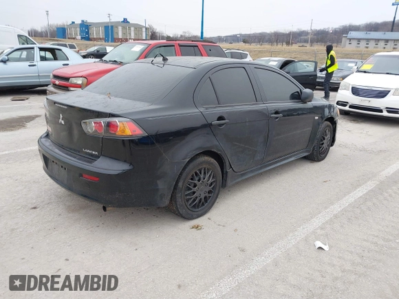 2010 Mitsubishi Lancer DE with VIN JA32U1FU2AU001270, listed as a IAAI auction lot 41567410 with 206,321 mi miles. Bid and sale history available at carsss.com. Image 4.