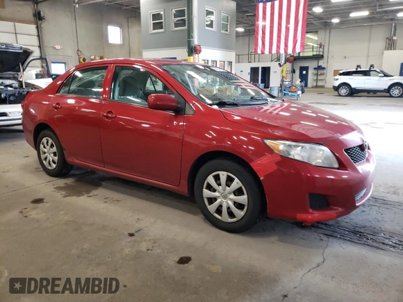 2009 Toyota Corolla with VIN 1NXBU40E19Z121976, listed as a Copart auction lot 55654795 with 238,532 mi miles and Clean Title. Bid and sale history available at carsss.com. Image 4.