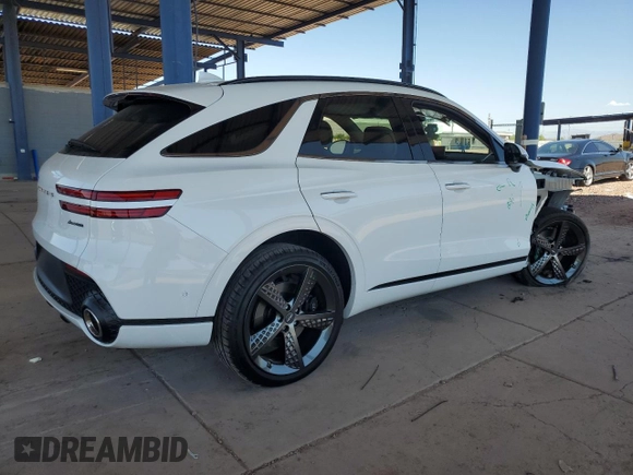 2025 Genesis GV70 Sport с VIN 5NMMCDTC0SH027417, выставлен на аукционе Copart как лот 63877005 с пробегом 940 миль миль и Списание • Salvage title. История ставок и продаж доступна на DreamBid. Изображение 3.