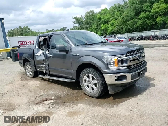 2020 Ford F-150 XL with VIN 1FTEW1CPXLFA13083, listed as a Copart auction lot 55293305 with 71,644 mi miles and Salvage title. Bid and sale history available at DreamBid. Image 13.