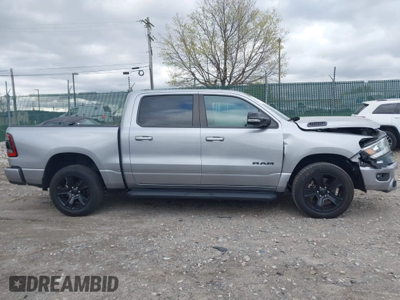 2022 Ram 1500 Big Horn with VIN 1C6SRFFT5NN280759, listed as a IAAI auction lot 42032376 with 25,486 mi miles and . Bid and sale history available at DreamBid. Image 12.