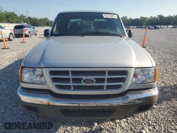 2002 Ford Ranger XL with VIN 1FTYR14U72TA19237, listed as a Copart auction lot 62276095 with 74,517 mi miles and Salvage title. Bid and sale history available at DreamBid. Image 5.