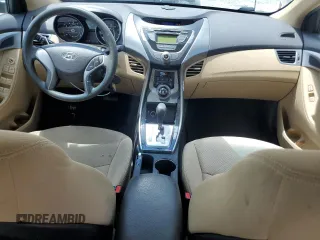 2013 Hyundai Elantra GLS with VIN 5NPDH4AE6DH169394, listed as a Copart auction lot 62767225 with 76,277 mi miles and Salvage title. Bid and sale history available at DreamBid. Image 8.