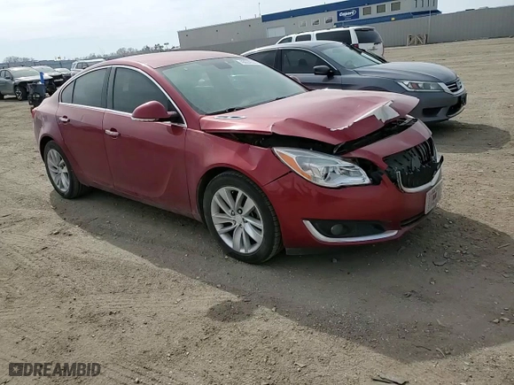2014 Buick Regal Premium I with VIN 2G4GN5EX7E9317642, listed as a Copart auction lot 48633935 with 94,931 mi miles and Salvage Title. Bid and sale history available at carsss.com. Image 11.