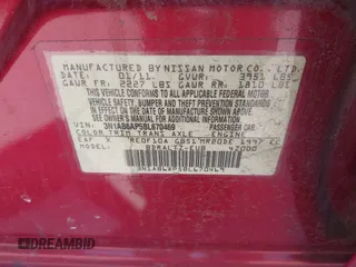 2011 Nissan Sentra 2.0 with VIN 3N1AB6AP5BL670469, listed as a IAAI auction lot 42003864 with 202,546 mi miles and . Bid and sale history available at DreamBid. Image 9.