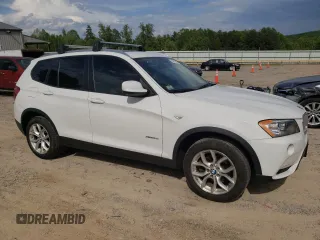 2014 BMW X3 xDrive35i with VIN 5UXWX7C51E0E81567, listed as a Copart auction lot 55821815 with 68,881 mi miles and Clean Title. Bid and sale history available at DreamBid. Image 4.