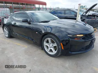 2019 Chevrolet Camaro 1LT with VIN 1G1FB1RS9K0154815, listed as a IAAI auction lot 41486750 with 55,976 mi miles. Bid and sale history available at carsss.com. Image 1.