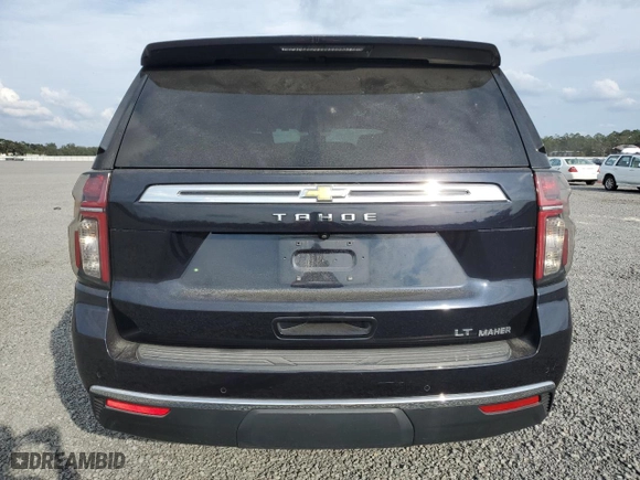 2022 Chevrolet Tahoe LT with VIN 1GNSCNKD0NR294538, listed as a Copart auction lot 78096164 with 32,615 mi miles and Salvage Title. Bid and sale history available at carsss.com. Image 6.