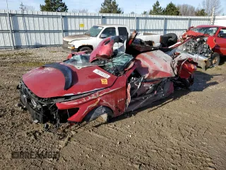 2017 Infiniti Q60 Red Sport 400 with VIN JN1FV7EK8HM610671, listed as a Copart auction lot 79714723 with Not Provided miles and Salvage Title. Bid and sale history available at carsss.com. Image 1.