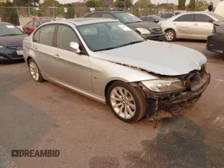 2011 BMW 3 Series 328i with VIN WBAPH5G55BNM71408, listed as a IAAI auction lot 41291450 with 169,483 mi miles. Bid and sale history available at carsss.com. Image 1.