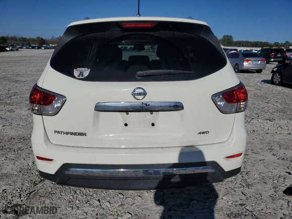 2016 Nissan Pathfinder Platinum with VIN 5N1AR2MM2GC642808, listed as a Copart auction lot 48023795 with 175,106 mi miles and Salvage Title. Bid and sale history available at carsss.com. Image 6.