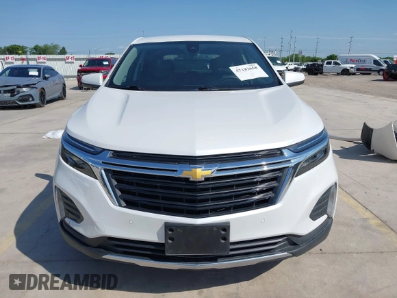 2024 Chevrolet Equinox LT with VIN 3GNAXKEG5RS120231, listed as a IAAI auction lot 42182658 with 27,987 mi miles and . Bid and sale history available at DreamBid. Image 13.
